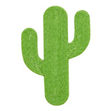 Tablero Rascador De Gato De Sisal Montado En La Pared Cactus