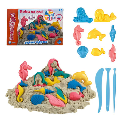 Arenas Cinetica Sirenitas Magicas El Duende Azul Color Multicolor | MercadoLibre