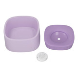 Cuenco De Agua Violet Float Para Mascotas, Perros Y Gatos, A