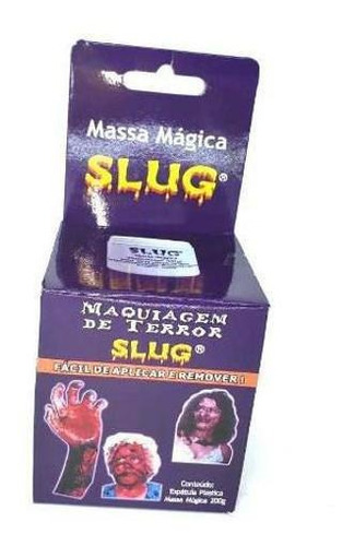 Massa Moldavel Slug 200 Gr Maquiagem De Terror Efeitos Full