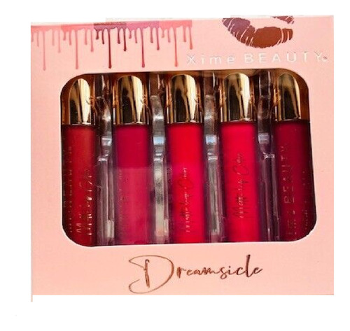 Labial Xime Beauty Matte Plumper Lipgloss Set Dreamsicle