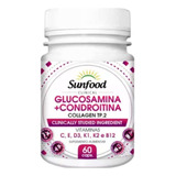 Glucosamina Condroitina + Collagen Sunfood 60 Caps 