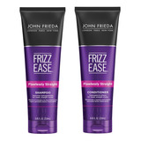 Shampoo Y Acondicionador John Frieda Flawlessly Alisa Pelo