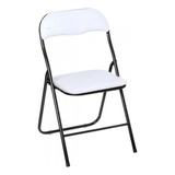 Silla Plegable Acolchonada Metal Reforzada Jardin Camping 