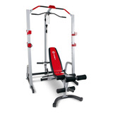 Jaula Power Rack Deluxe Con Banco Marcy Md-8851r