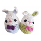 Huevo Conejo Amigurumi Tejido A Crochet