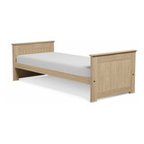 Divan Cama 1 1/2 Plaza Línea Americana Madera De Pino 100 Cm