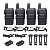 Walkie-talkies Retevis 4 Piezas 3 Km Máx 1300 Mah