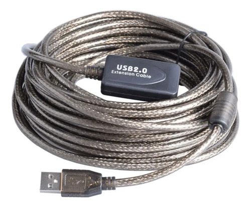 Cable Extension Usb 2.0 Activa Amplificada 15 Mts