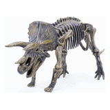 Dinohueso Triceratops, Juguete Armable De Dinosaurio