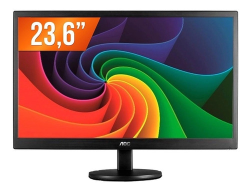 Monitor Led 23.6 Aoc Widescreen Full Hd Vga Hdmi M2470swh2