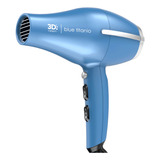 Secador Ga.ma Blue Titanio 3d Therapy 2300w Anti-frizz Color Azul