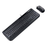 Kit Teclado E Mouse Usb Microsoft Otima Qualidade Com Fio