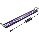 Luz Para Acuario Hygger Led, Ajustable 30.5 X 45.7 Cm, 9 W