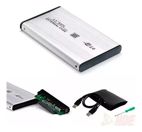 Case Gaveta Usb  Hd 2.5 Sata Ssd Compre Centro Rj