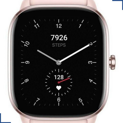   Relogio Smartwatch Amazfit Gts 4 Mini 1.65 Feminino Rose