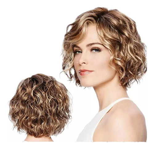 X Pelucas Cortas Rubias De Mujer, Pelo Corto Natural R