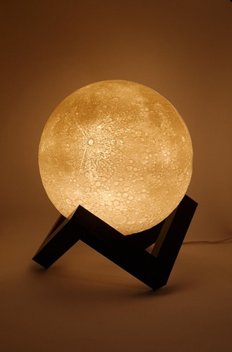 Lámpara De Luna (moonlamp) 20 Cm Ideal Ambientación