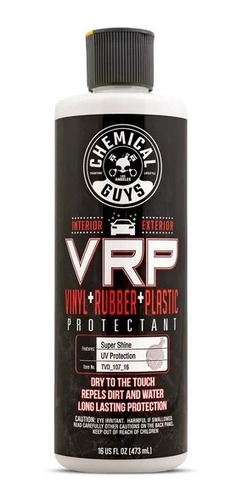 Chemical Guys Vrp 16 Oz Hidratante Vinil-plásticos Importado