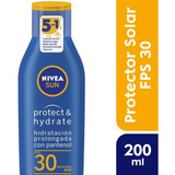 Nivea Sun Loción Hidratante Fps 30 Protector Solar