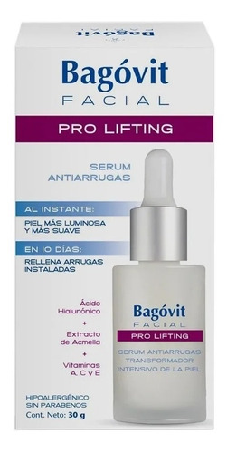 Bagovit Pro Lifting Serum Antiarrugas X30grs