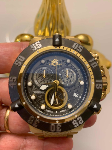 Relógio Invicta Subaqua Ouro 18k
