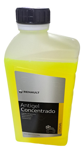 Liquido Refrigerante Antigel Amarillo Original Renault