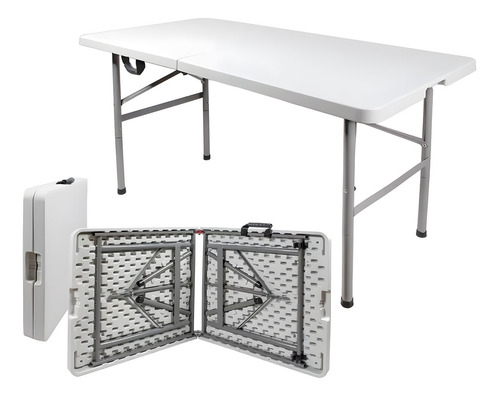 Combinación De Mesa Plegable De Plástico 1,22 M Mesas Blanca