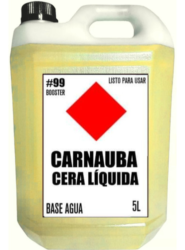 Carnauba Quick Wax 5 L Rapida Para Autos