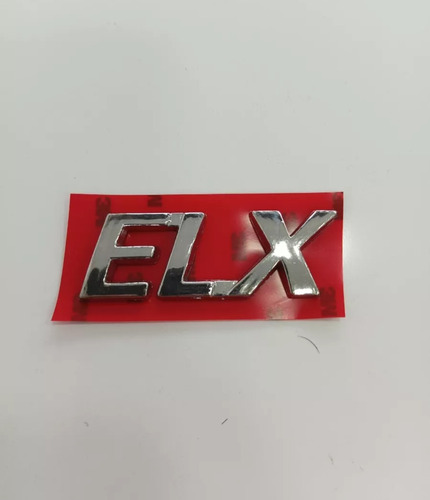 Emblema Insignia Fiat Elx Letras Cromadas Foto 2