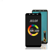 Frontal Tela Display Touch P/ J8 J800 J810 Amoled +cola