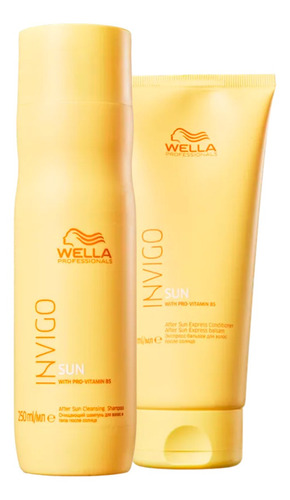 Kit Invigo Sun Shampoo E Condicionador - Wella