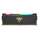 Memoria Ram Viper Steel Rgb Gamer Color Negro 8gb 1 Patriot 