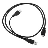      Cable Usb 3.0 Doble A Micro B Disco Duro Externo Gk