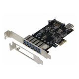 Sedna - Pcie 7 Port Usb 3.1 Gen I (5gbps) Adapter Card (6 Ex