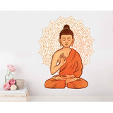 Adesivo De Parede Espaço Zen Buda Meditação