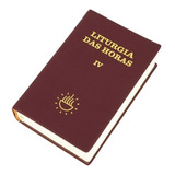 Livro Liturgia Das Horas Vol 04 Encadernada Breviário Igreja