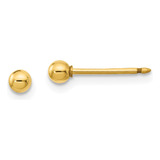 Pendientes Inverness De Oro Amarillo De 14 Quilates Con Form