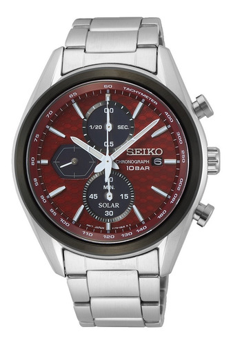 Reloj Seiko Solar Cronogarfo Acero Ssc771p1 100% Original 