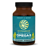 Sunwarrior Omega-3 Vegan Algaebsed Dha + Epa 60 Capsules Sabor Sin Sabor