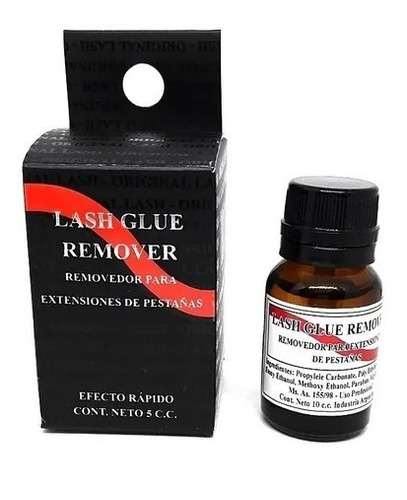 Removedor Lash Glue De Extension De Pestañas 10ml