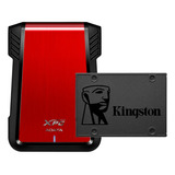 Combo Carry Xpg Ex500 Usb 3.2 + Ssd A400 480gb 2.5