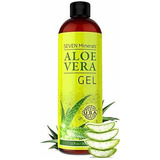 Gel De Aloe Vera 100% Organico Rostro Piel Y Cabello 355 Ml