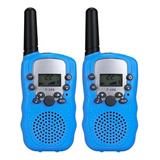 Radio Walkie Talkie For Niños Con Banda De 8 Km, Paquete De