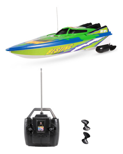 Radio Rc Boat Y Lancha Rápida Para Piscinas Remotas Para Niñ