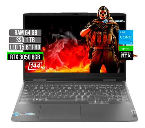 Lenovo Intel Core I5 13420h Ssd 1tb Ram 64gb Rtx 3050 6gb