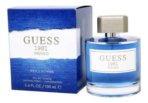 1981 Indigo Men 100 Ml Eau De Toilette De Guess