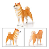 Amarelo Shiba Inu Cão Animal Modelo Brinquedo,alta Qualidade