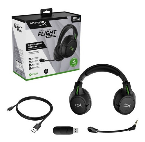 Audífonos Hyperx Cloudx Flight Inalámbricas Negro Xbox