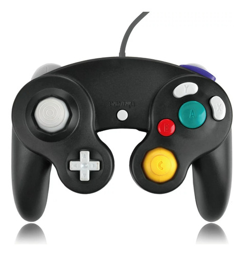 Control Gamecube Nintendo Wii Negro